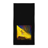 Detail view of the SurArt 106 Towel's absorbent fabric, highlighting its thick, cozy feel for the ultimate comfort.